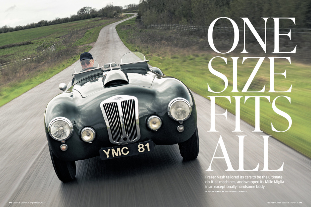 Familyfriendly supercars inside the September 2023 issue of Classic & Sports Car Classic